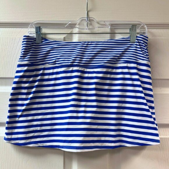 Tommy Bahama | Breaker Bay Skort (Beaming Blue) Women's Swimwear - Picture 3 of 5